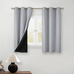 BGment Short 100% Blackout Curtains by BGment