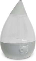 Crane Ultrasonic Teardrop Cool Mist Humidifier, Large 1 Gal Tank, Automatic by Crane