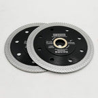 DT-DIATOOL Diamond Tile Blade 4 Inch 2pcs Diamond Turbo X Mesh Rim Segement - Image 3