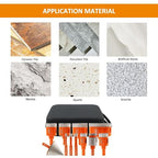 Diamond Core Drill Bit Kit BGTEC Diamond Hole Saw Tile Cutter, Triangle Shank - Image 5
