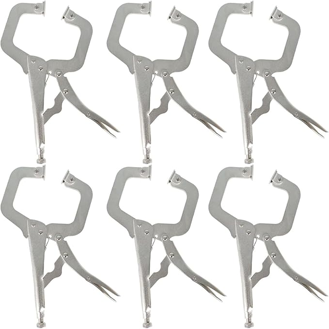 findmall 6Pcs 11 Inch Locking C Clamps by FINDMOREINDUSTRY