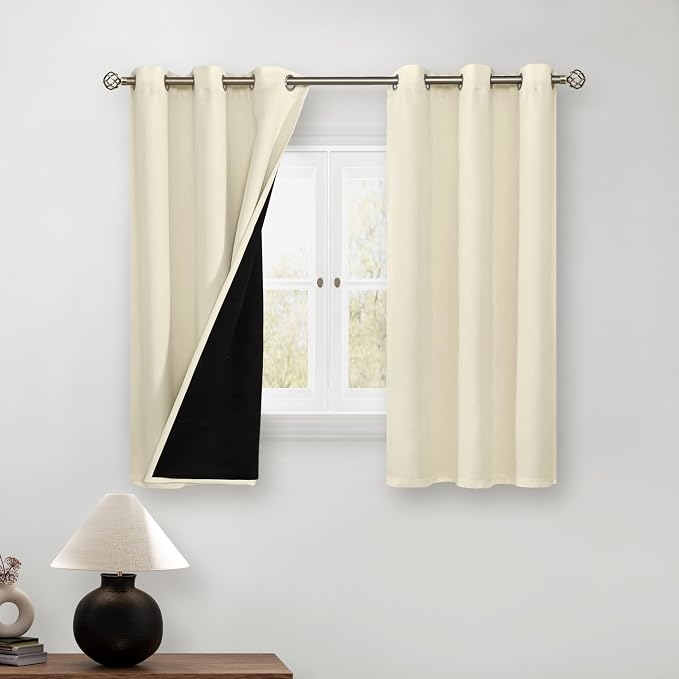 BGment Short 100% Blackout Curtains by BGment