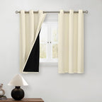 BGment Short 100% Blackout Curtains by BGment