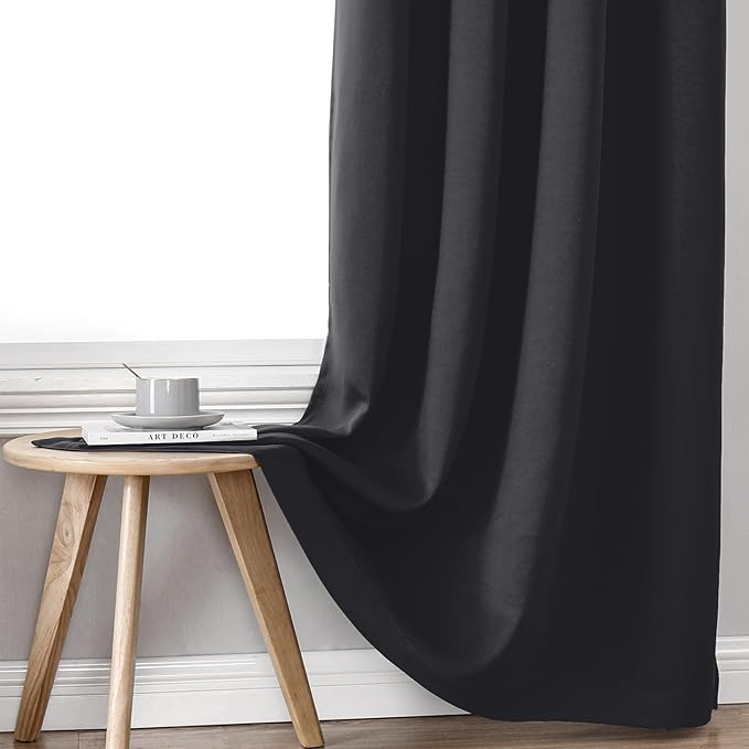 ChrisDowa 100% Blackout Curtains 80 inch Long - Image 7