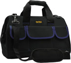 18 Inch Tool Bag, Waterproof Wide Mouth Tool Kit, Heavy Duty Tool Bag Organizer by FASTECH