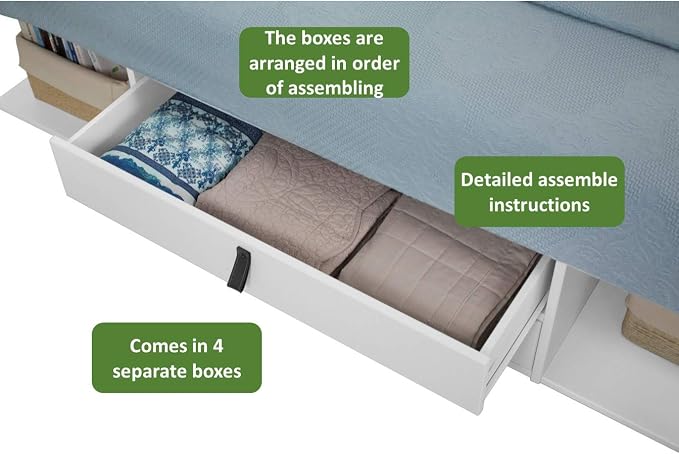 memomad Bali Storage Platform Bed - Image 11