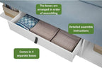 memomad Bali Storage Platform Bed - Image 7