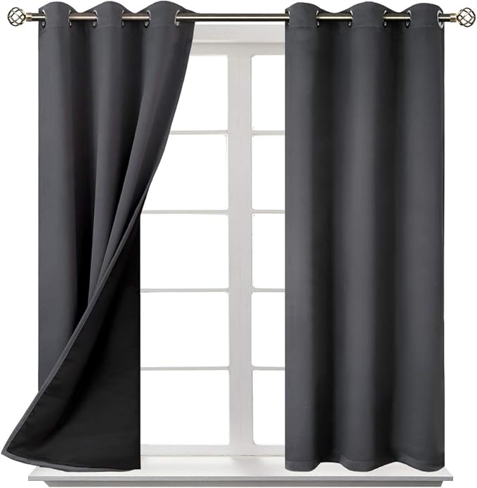 BGment Short 100% Blackout Curtains - Image 8