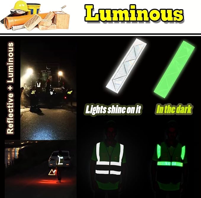 YOWESHOP High Reflective Visibility Safety Vest Custom Your Logo Safety Workwear - Image 2