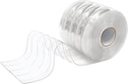 Moukeren Plastic Door Curtain for Winter 50 ft x 8 Inch Thermal Insulated by Moukeren