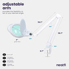 Neatfi Elite XL HD Super LED Magnifying Lamp, 3 Diopter - Image 6