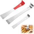 3 PCS Stainless Steel Mini Pry Bar Scraper, Small Pry Bar Set Trimmer, Beehive by Unknown