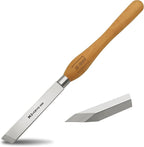 1 inch Skew Chisel, M2 Cryo High Speed Steel Wood Turning Tools by UF-SHARP