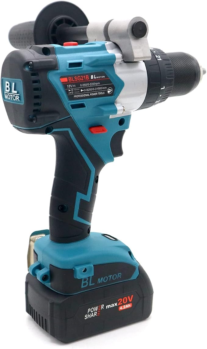 Vikky 20V cordless hammer/drill/drive offers 3 speed variations, powered by - Image 5
