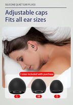 6 Pairs Soft Silicone Earplugs Reusable Noise-Reducing - Image 4