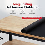 60 Inch Work Bench for Garage Adjustable Height Workbenches - Image 6
