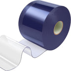 Moukeren Plastic Door Curtain for Winter 100 ft x 8 Inch Thermal Insulated by Moukeren