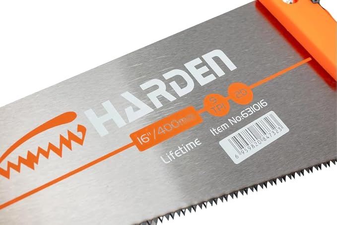 16" Hand Saw – High-Carbon Steel Blade, Double-Sided Ground Teeth - Image 3