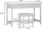 ChooChoo 47.2 Inch Modern Desk - Image 3