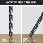 TiAIN Coating Cobalt Drill Bit Set, Stainless Steel, Cast Iron and Soft - Image 6