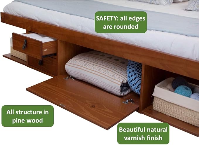 memomad Bali Storage Platform Bed - Image 9