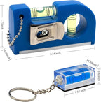 Sanung 4PCS Portable Mini Spirit Levels - Image 2