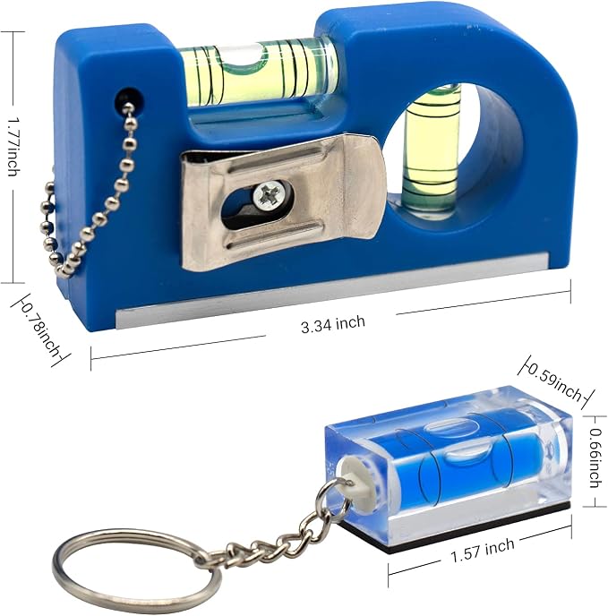Sanung 4PCS Portable Mini Spirit Levels - Image 2