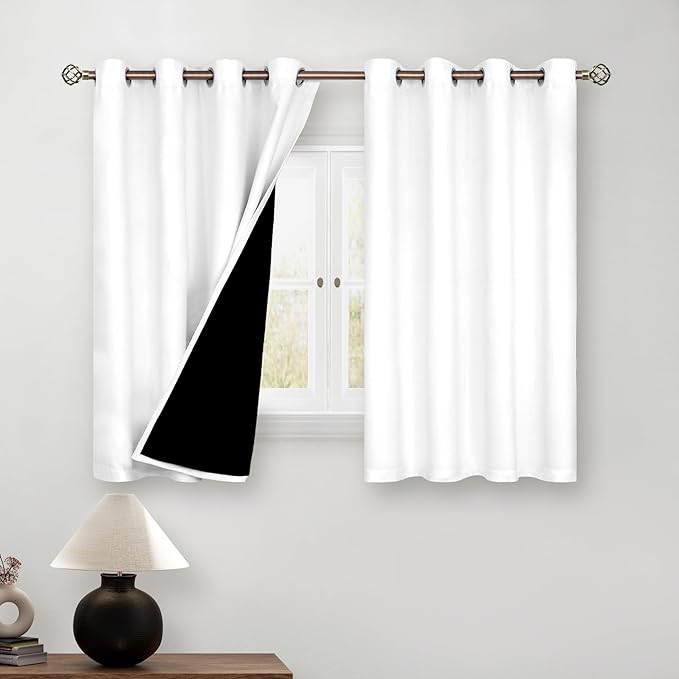 BGment Short 100% Blackout Curtains by BGment