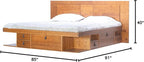 memomad Bali Slim Set: Storage Platform Bed - Image 2