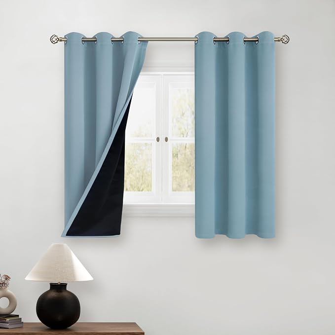 BGment Short 100% Blackout Curtains by BGment