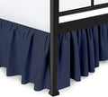 Ruffled Bed Skirt with Split Corners, King 18 Inch Drop Bedskirt, Hotel Quality by PeaceSleepBedding