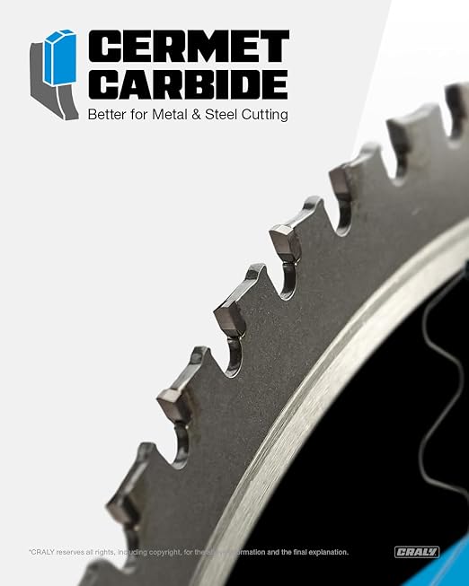 CRALY 14 Inch 66 Teeth Steel and Ferrous Metal Cutting Circular Saw Blade - Image 4
