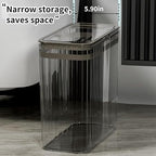 Transparent Trash Can, Bathroom Trash Cans - Image 5