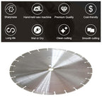LSS 14 Inch Diamond Saw Blade, Dry or Wet Cutting Concrete Saw Blades - Image 4
