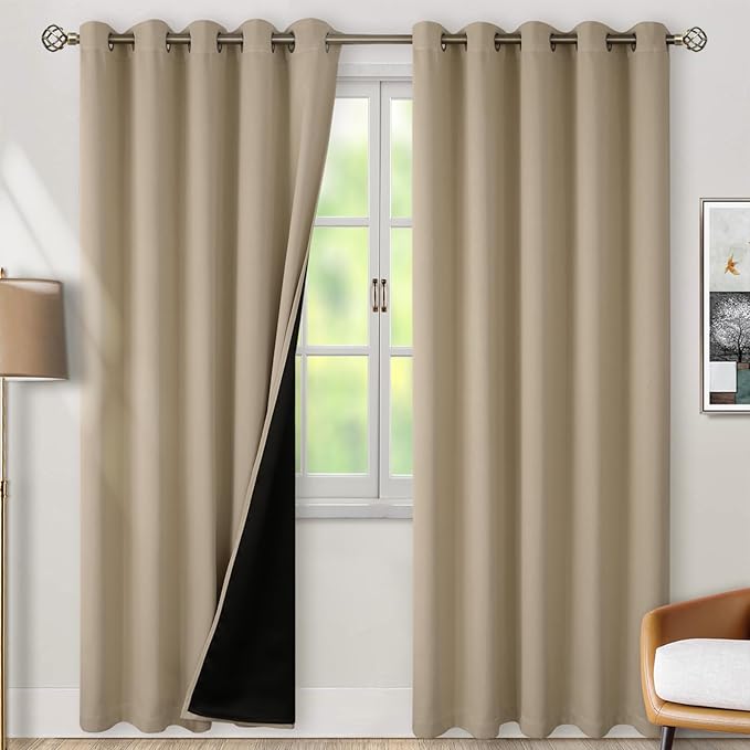 BGment Thermal Insulated 100% Blackout Curtains by BGment