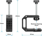 CAMVATE C Clamp with Multiple 1/4"-20 and 3/8"-16 Threads - Image 2