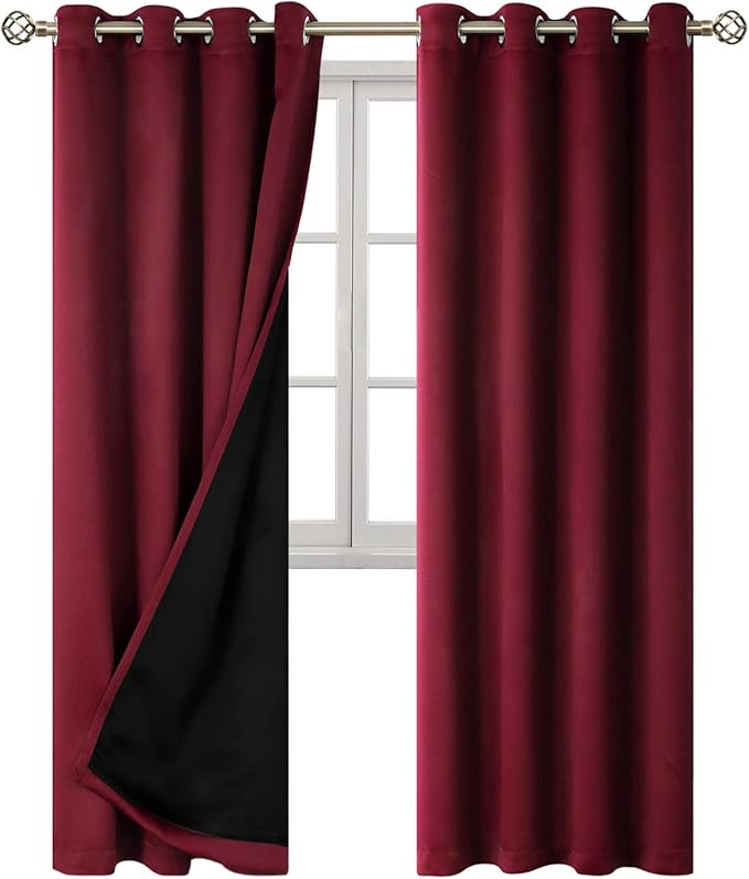 BGment Thermal Insulated 100% Blackout Curtains - Image 8