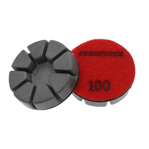 Diamond Floor Polishing Pucks for Terrazzo, Concrete Floor, 3 Inch 15mm Resin by ComeFloor