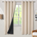 BGment Thermal Insulated 100% Blackout Curtains 72 Inch Length 2 Panels by BGment