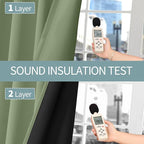 BGment Short 100% Blackout Curtains - Image 4