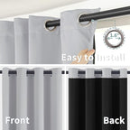 BGment Thermal Insulated 100% Blackout Curtains - Image 6
