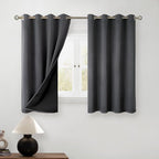 BGment Short 100% Blackout Curtains by BGment