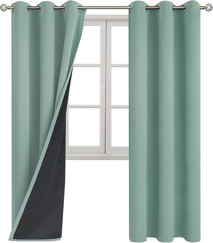 BGment Thermal Insulated 100% Blackout Curtains - Image 8
