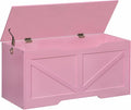 HOOBRO Storage Bench, 39.4" Retro Wooden Storage Chest by HOOBRO