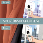 BGment Thermal Insulated 100% Blackout Curtains 72 Inch Length 2 Panels - Image 7