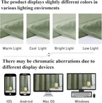 StangH Sage Green Velvet Curtains 94 inches Long Modern Room Darkening Privacy - Image 9
