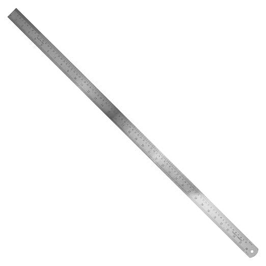 Pacific Arc Stainless Steel Ruler Inch and Metric, - Image 2