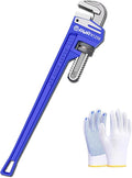36 Inch Pipe Wrench | Plumbers Wrench, Heavy Duty Plumbing Tools | Forged from by Unknown