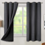 BGment Thermal Insulated 100% Blackout Curtains by BGment