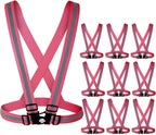 Dazonity High Visibility Safety Vest, 10 Packs, Lightweight, Adjustable & by DazonitySafetyInc